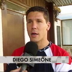 La increíble frase de Simeone con 25 años en la pretemporada del Doblete que escuchada hoy es aún más alucinante