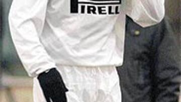 Otro susto. Ronaldo se retiró tras realizar un esprint.