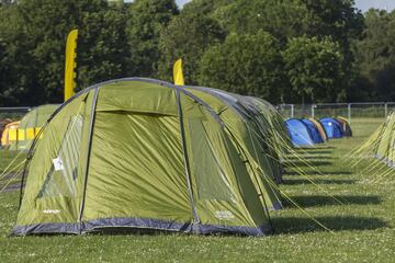 El espectacular camping en Cardiff para los aficionados