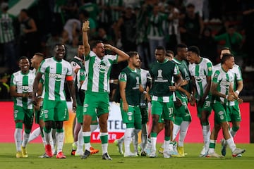 Nacional y Racing, ida de octavos de final de Copa Libertadores.