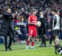 El Valencia acabó el partido ante el Atlético con un equipo de 23,5 años de media