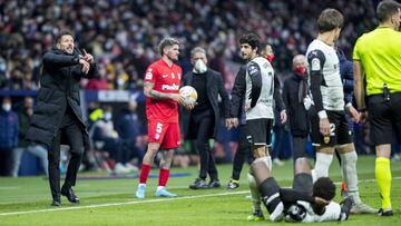 22/01/22 PARTIDO PRIMERA DIVISION
ATLETICO DE MADRID - VALENCIA
SIMEONE