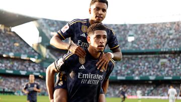 Rodrygo y Bellingham, con el Real Madrid.