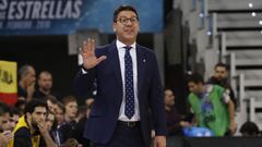 Fotis Katsikaris, entrenador del Iberostar Tenerife.