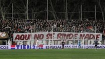 Vallecas se vuelca con su equipo.