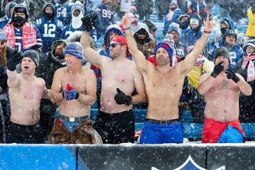 El New Era Field de Buffalo se pintó de blanco con la espectacular nevada que cayó en el juego entre los Indianapolis Colts y los Buffalo Bills. El juego terminó 13-7 en favor de los Bills. La temperatura estaba en -2 grados centígrados con vientos de 29 kilómetros por hora.