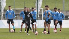 Entrenamiento Deportivo de La Coru&ntilde;a. Borja Jim&eacute;nez grupo