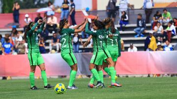 América se llevó el Clásico Capitalino femenil