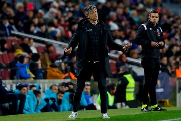 Imanol Alguacil, entrenador de la Real Sociedad.