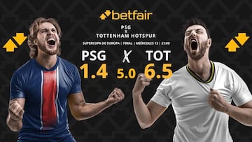 PSG vs. Tottenham Hotspur: horario, dónde ver, palmarés, pronósticos y estadísticas