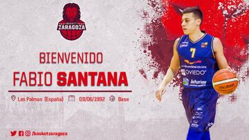 El Zaragoza cierra otro fichaje: Fabio Santana, nuevo base maño
