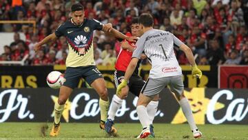 En cuatro partidos, el América ya tiene más rojas que en el Clausura 2017