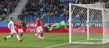 Jordi Alba anotó el 0-1.