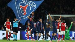 Resumen y goles del PSG vs Arsenal, semifinal de la Champions League