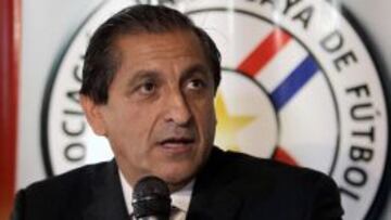 Ramón Díaz es presentado como nuevo entrenador de la selección de Paraguay.