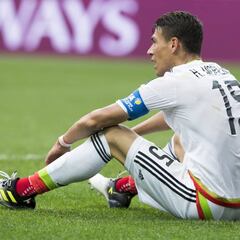 Héctor Moreno encabeza las bajas de 'europeos' para la Selección Mexicana