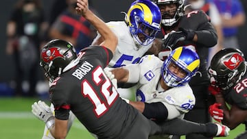 En 22 años como quarterback profesional en la NFL, Tom Brady ha enfrentado en ocho ocasiones a los Los Angeles Rams y presenta un récord de 5-3.