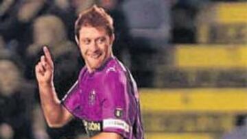 <b>EFECTIVO. </b>Manchev marcó y abrió el camino del triunfo pucelano.