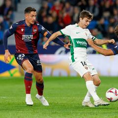 Levante 1-1 Elche en directo: resumen, resultado y goles