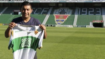 Presentación de Nico Maturana como jugador del Elche ilicitano