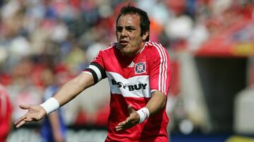 El mexicano jugó con Chicago Fire y aunque no ganó algún título de liga, supo dejar huella con sus actuaciones, goles e incluso fue seleccionado para MLS All-Star Game