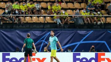 Daniel Parejo of Villarreal warms up during the UEFA Champions League, Group F, football match played between Villarreal CF and Atalanta BC at the Ceramica Stadium on September 14, 2021, in Villarreal, Spain.
AFP7
14/09/2021 ONLY FOR USE IN SPAIN