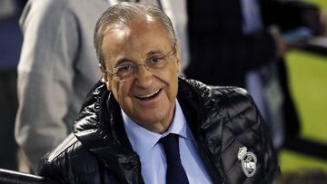 Florentino P&eacute;rez, presidente del Real Madrid.