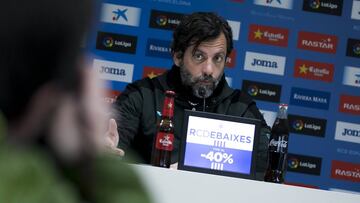 Quique: "No estamos al nivel de ofrecer un partido perfecto"