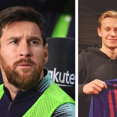 Messi tuvo que salvar un duro obstáculo para convencer a Frenkie De Jong
