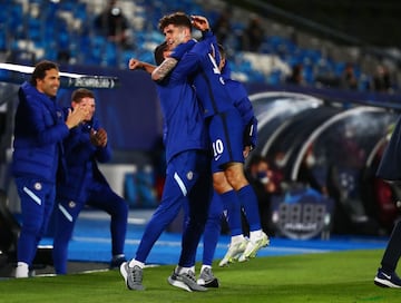 Pulisic marcó el 0-1.