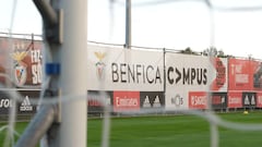 El campo de entrenamientos del Benfica en Lisboa.