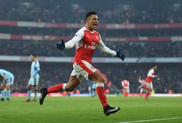 Alexis celebrates!