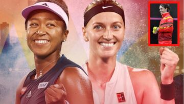 Kvitova-Osaka: por el título y el número 1 en una final "al 50%"