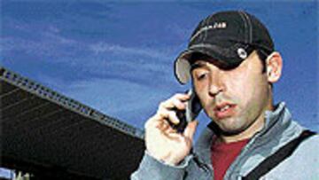 <b>CONFIADO.</b> Tamudo espera obtener un resultado positivo frente al Atlético de Madrid.