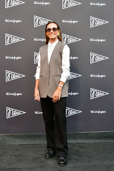 Ainhoa Moraza posa en la alfombra roja de la la presentación de la nueva campaña del Corte Inglés 'New' en Madrid.
 
 
 