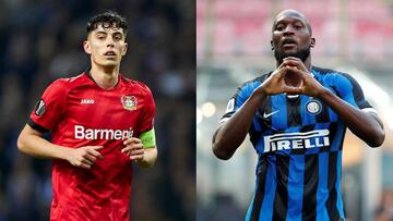 Inter - Bayer Leverkusen: Lukaku y Havertz, dos maneras de entender al delantero