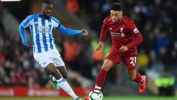 Alex Oxlade-Chamberlain volvi&oacute; a jugar con la camiseta del Liverpool.