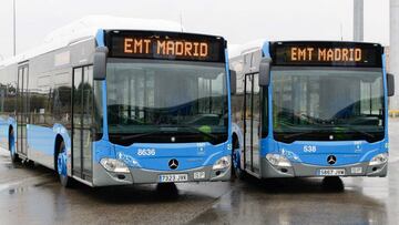 La EMT no cobrará billete en sus autobuses durante el nueve y el 10 de enero.