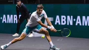 Carreño, en el torneo de Rotterdam.