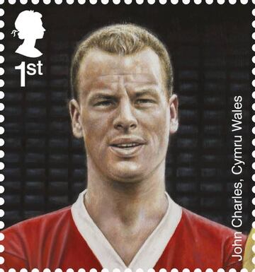 Sello conmemorativo de John Charles.