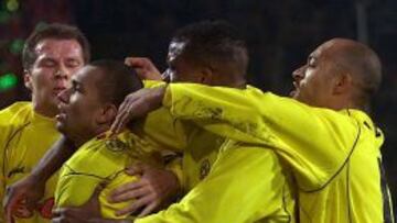 En 2002 el Dortmund le metió 4-0 al Milán. Ancelotti entrenaba a los italianos.