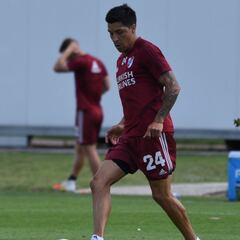 Enzo Pérez vuelve a entrenarse, pero no estará ante Huracán