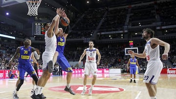 13/01/17 PARTIDO DE BALONCESTO EUROLEAGUE  REAL MADRID - MACCABI FOX TEL AVIV