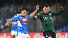 Así jugó Hirving Lozano en derrota del Napoli ante Bolonia