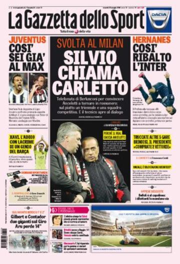 Portadas de la prensa deportiva
