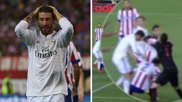 De la agresión de Cristiano a Godín a la que casi lía Ramos en el 93': el único derbi-Supercopa