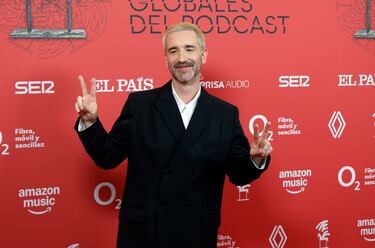 David Velduque durante la IV edición de la gala de entrega los Premios Ondas Globales del Podcast.   

 
 
 