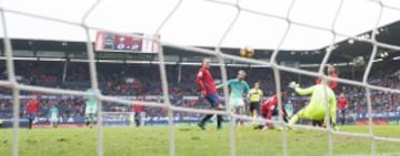 Osasuna-Barcelona en imágenes