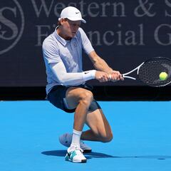 Jannik Sinner es el amo de la pista dura