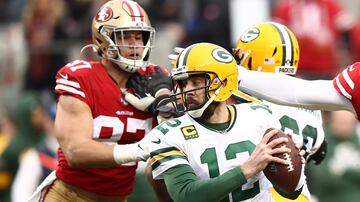 A la mitad de la campaña Aaron Rodgers deberá hacer una parada en el Levi's Stadium, sitio donde en 2019 vio frustrada su oportunidad de jugar en el segundo Super Bowl de su carrera.